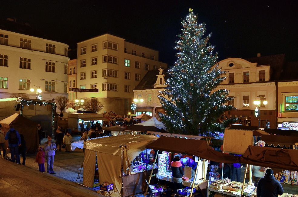 Vánoční strom Jablonec nad Nisou.