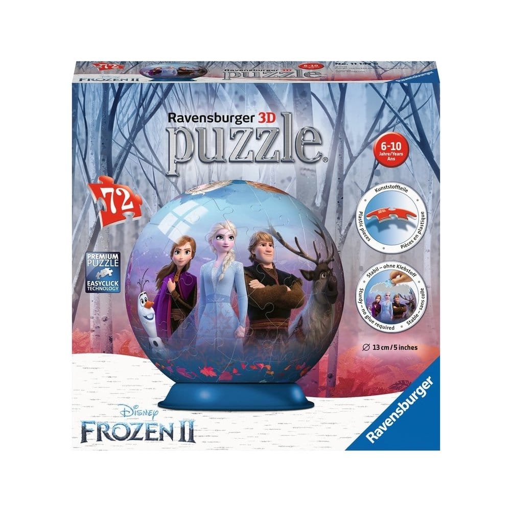 Koule z puzzle pro malé holčičky.