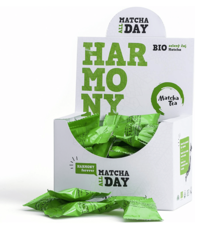 Čajová květina Matcha Tea Harmony zelený čaj 30 x 2 g