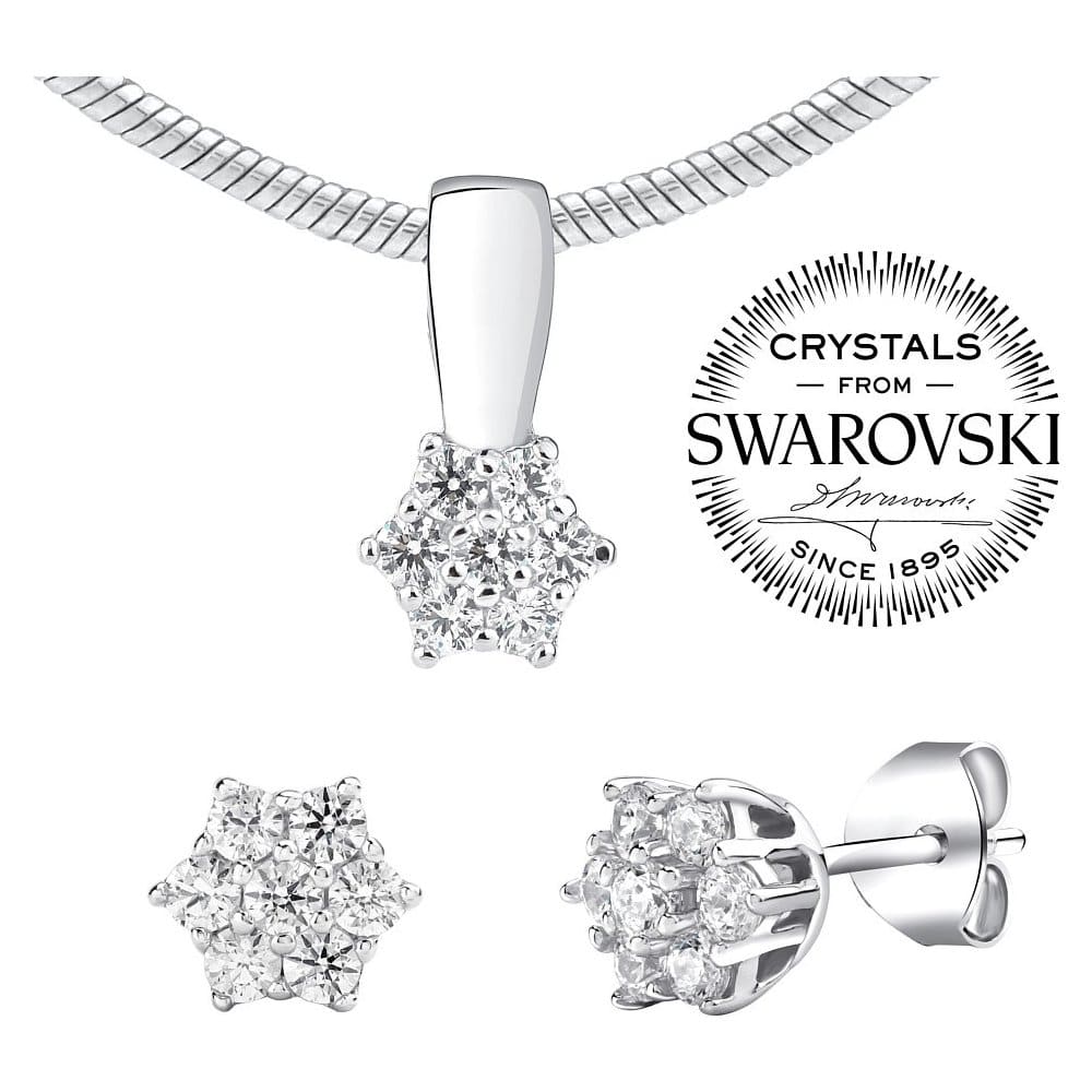 Souprava šperků Swarovski.