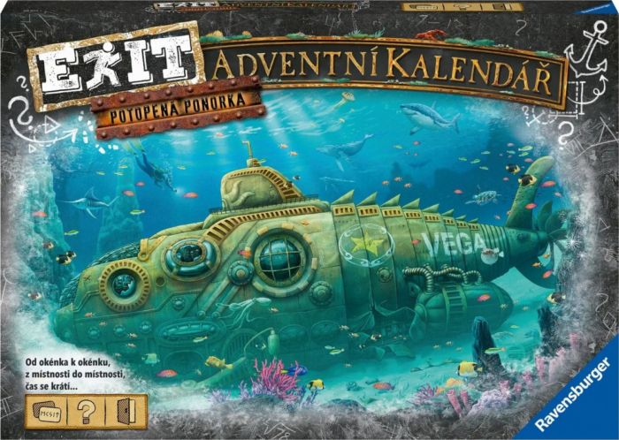 Ravensburger adventní kalendář pro muže.