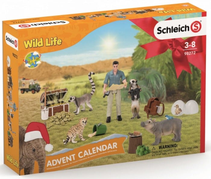 Kalendář pro děti od Schleich.