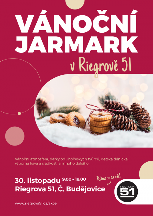 Adventní jarmark v Budějovicích.