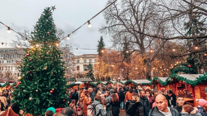 Adventní výzdoba Sofie.